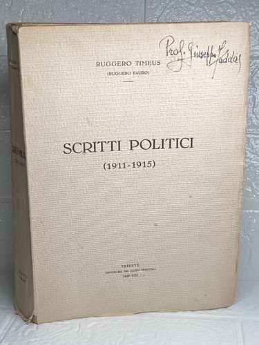 Scritti politici 1911 1915 - scritti,
