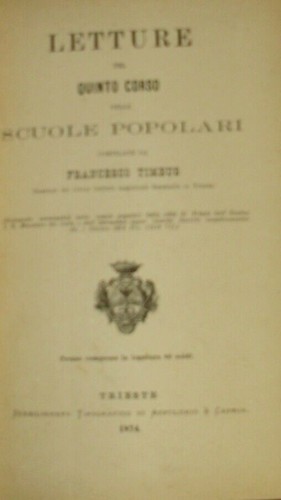 Letture pel quinto - corso, delle