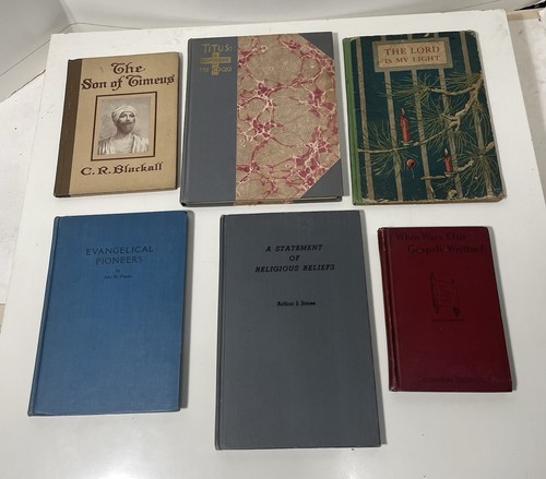Lot religious books - of, 6